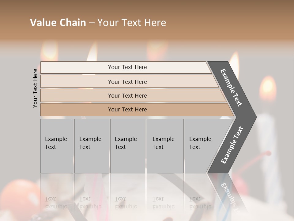 Berry Food Fire PowerPoint Template