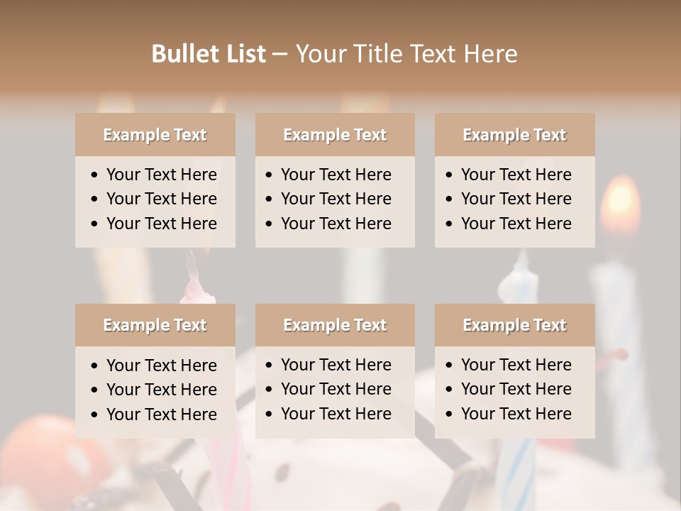 Berry Food Fire PowerPoint Template