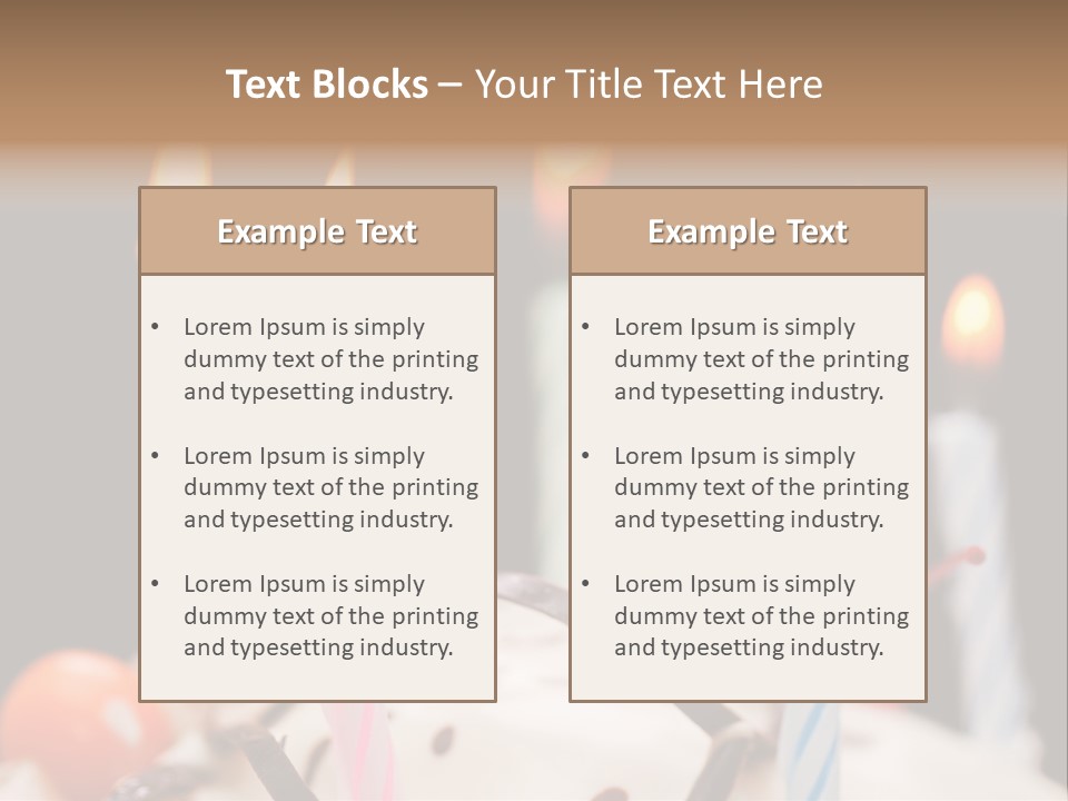 Berry Food Fire PowerPoint Template