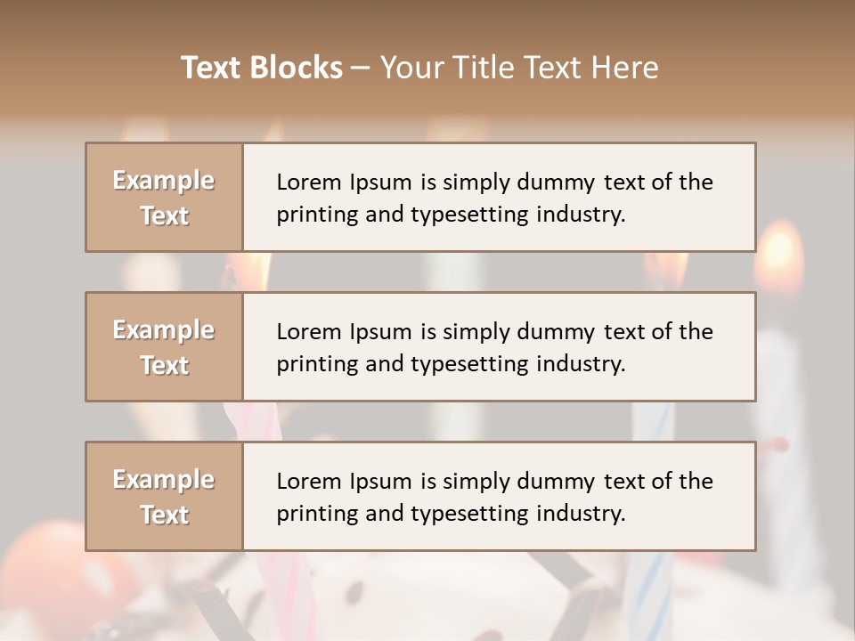 Berry Food Fire PowerPoint Template