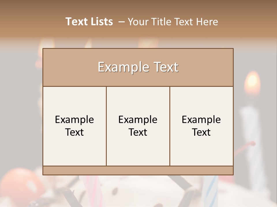 Berry Food Fire PowerPoint Template