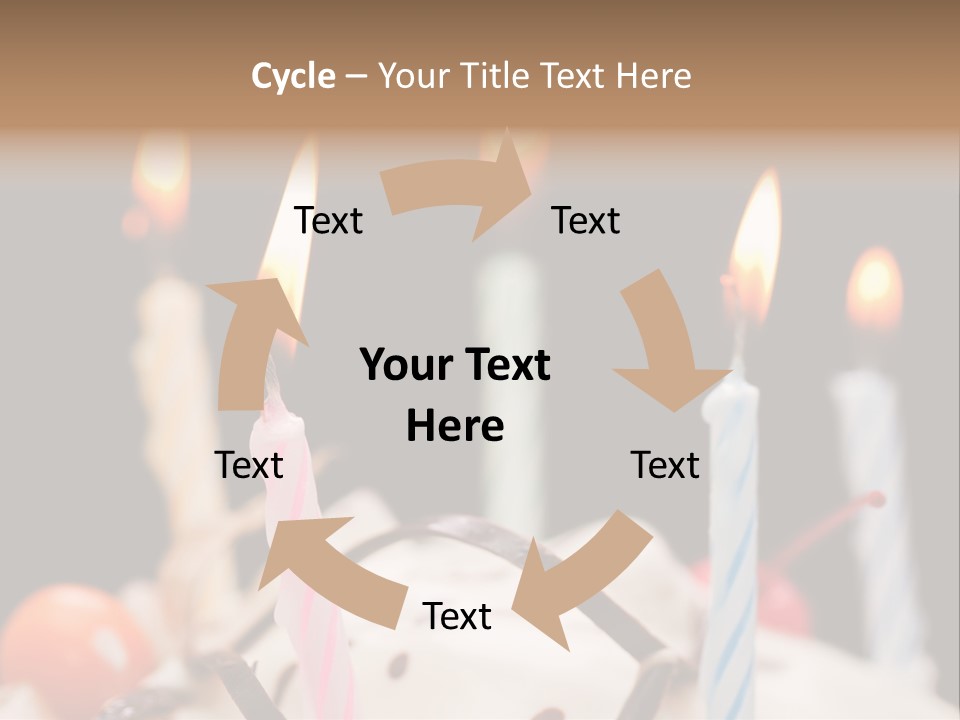 Berry Food Fire PowerPoint Template