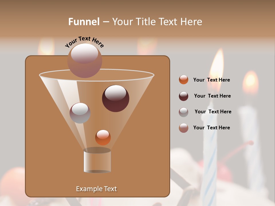 Berry Food Fire PowerPoint Template