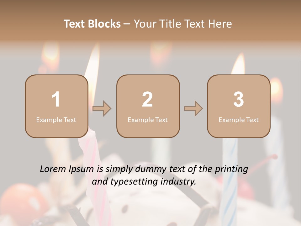 Berry Food Fire PowerPoint Template