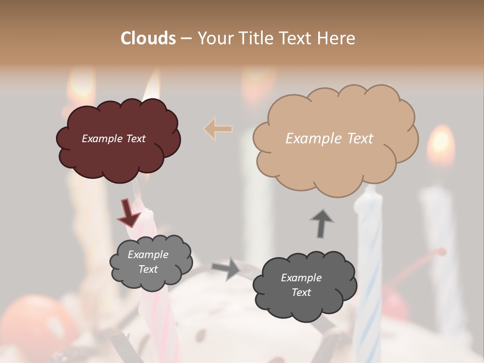 Berry Food Fire PowerPoint Template