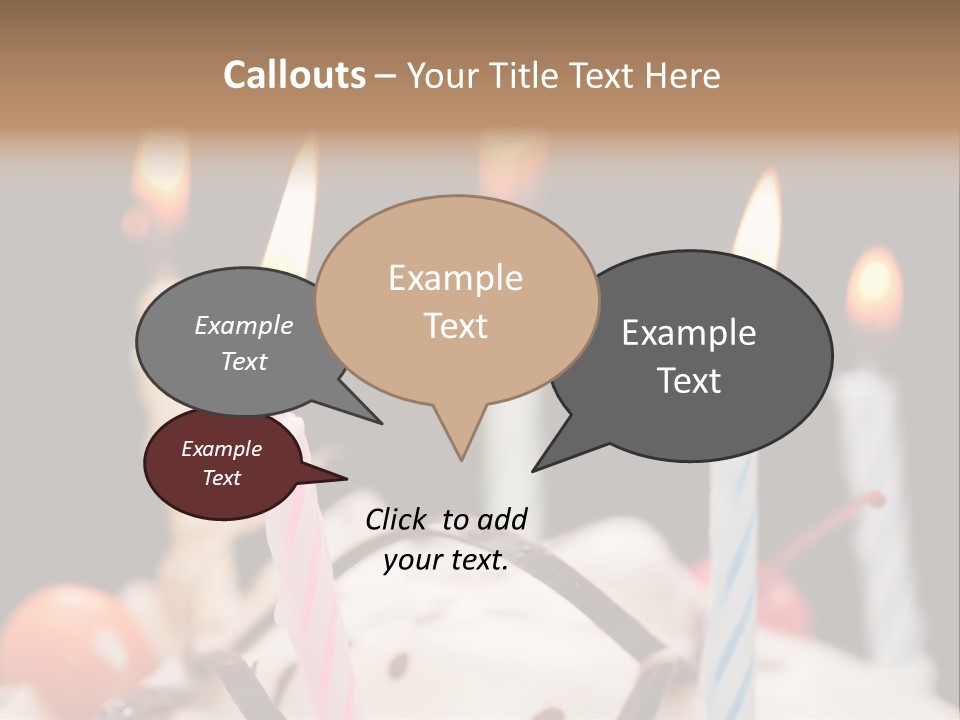 Berry Food Fire PowerPoint Template