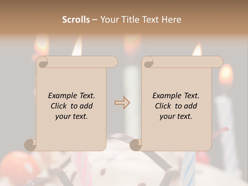 Berry Food Fire PowerPoint Template