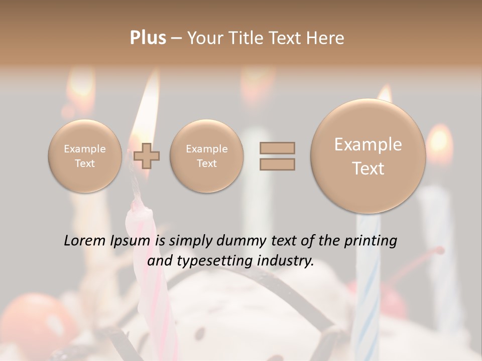 Berry Food Fire PowerPoint Template