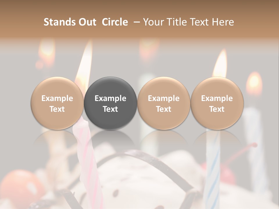 Berry Food Fire PowerPoint Template