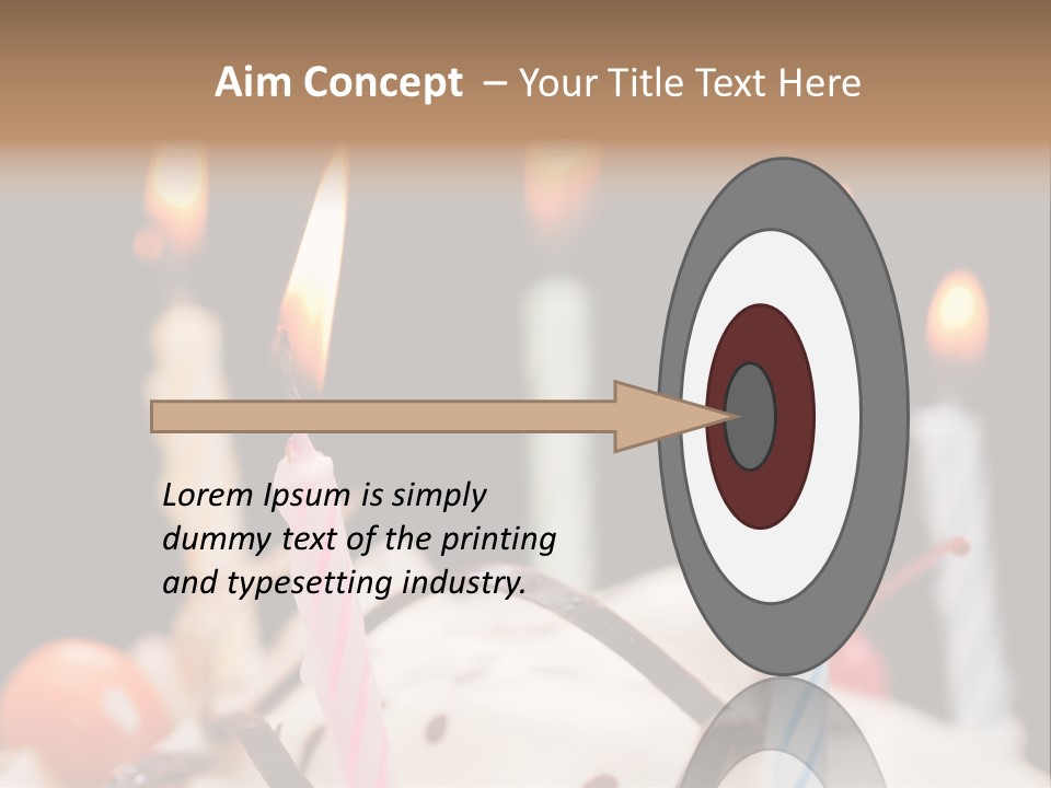 Berry Food Fire PowerPoint Template