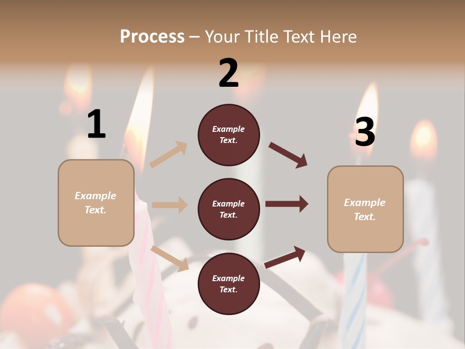Berry Food Fire PowerPoint Template