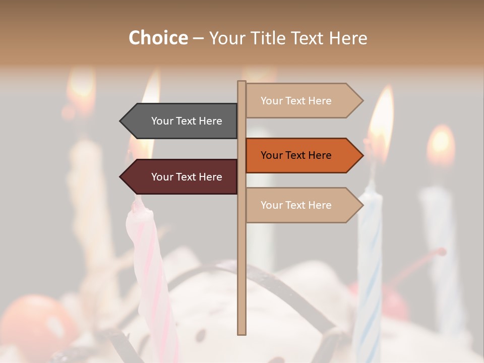 Berry Food Fire PowerPoint Template