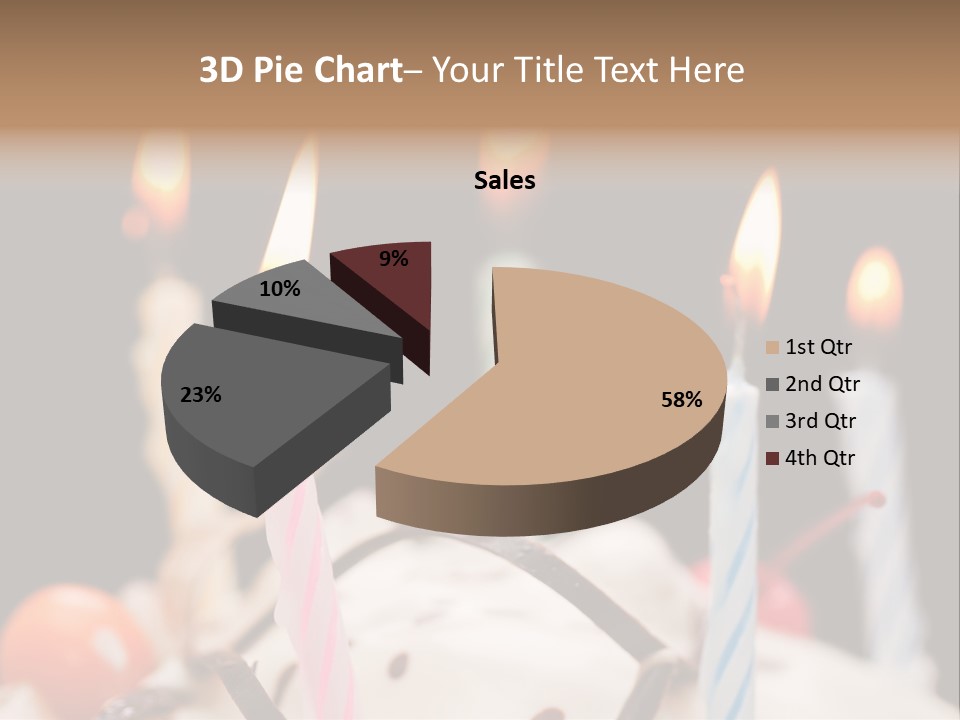 Berry Food Fire PowerPoint Template