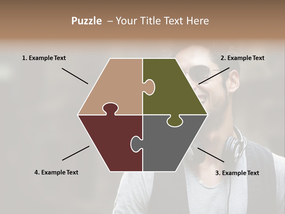 Old Friend Human PowerPoint Template
