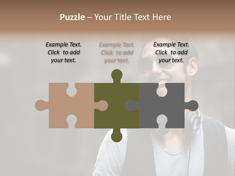 Old Friend Human PowerPoint Template