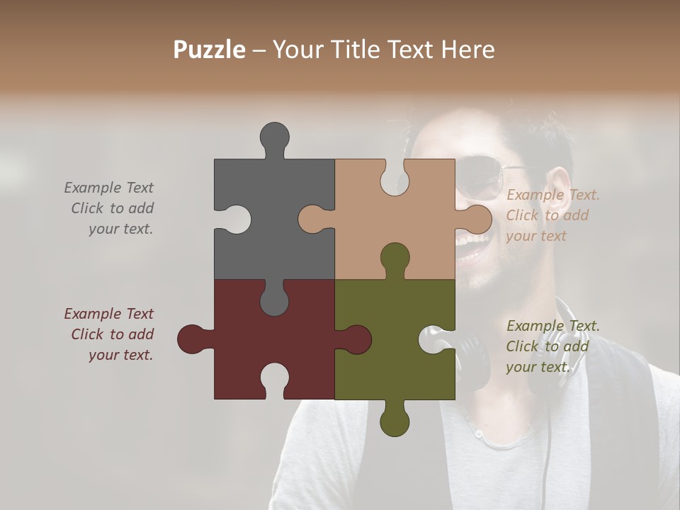 Old Friend Human PowerPoint Template