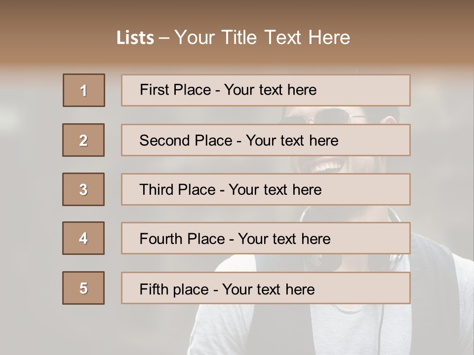 Old Friend Human PowerPoint Template