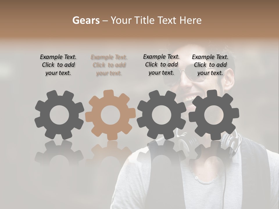 Old Friend Human PowerPoint Template