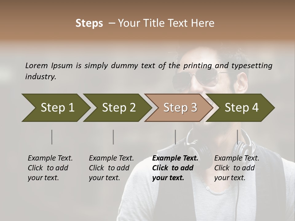 Old Friend Human PowerPoint Template