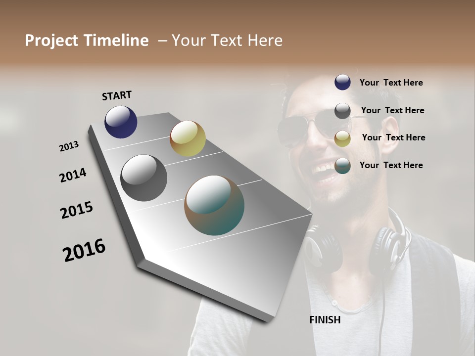 Old Friend Human PowerPoint Template