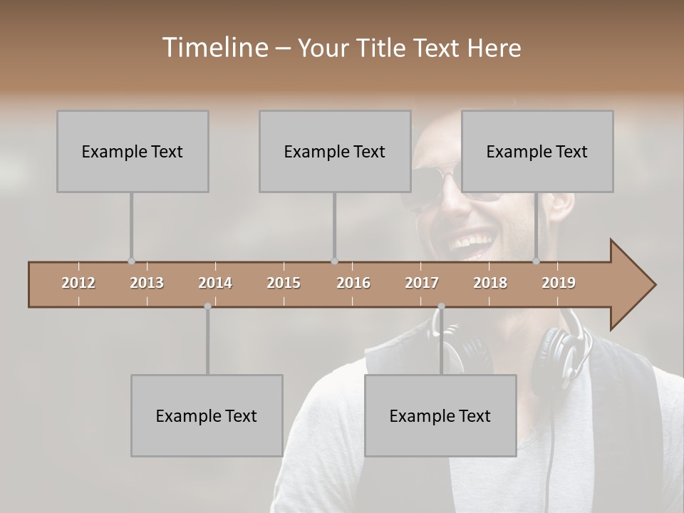 Old Friend Human PowerPoint Template