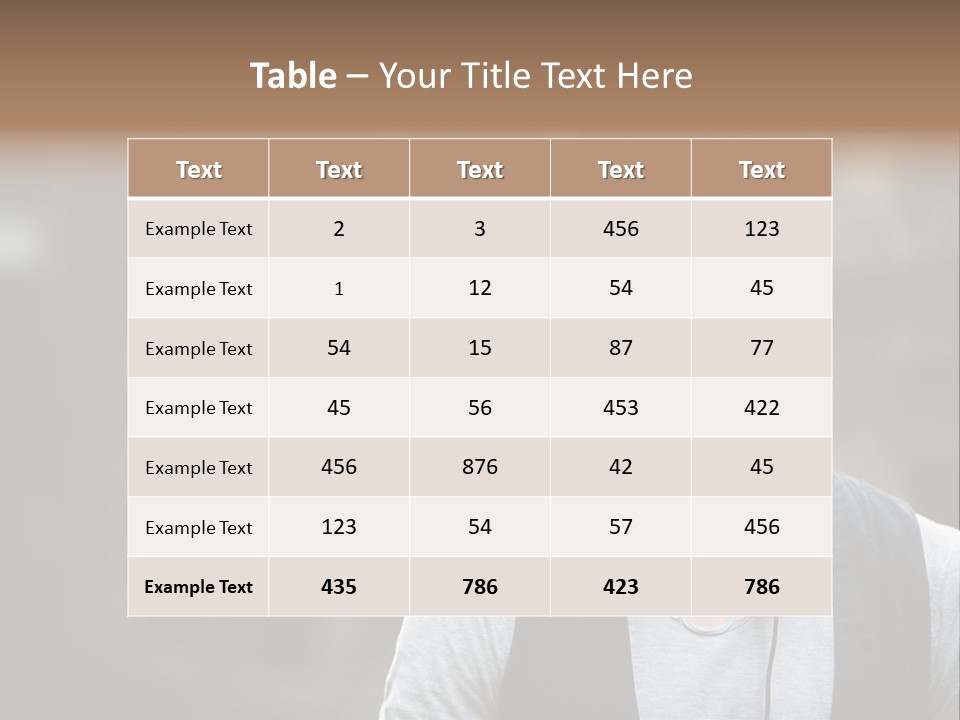 Old Friend Human PowerPoint Template