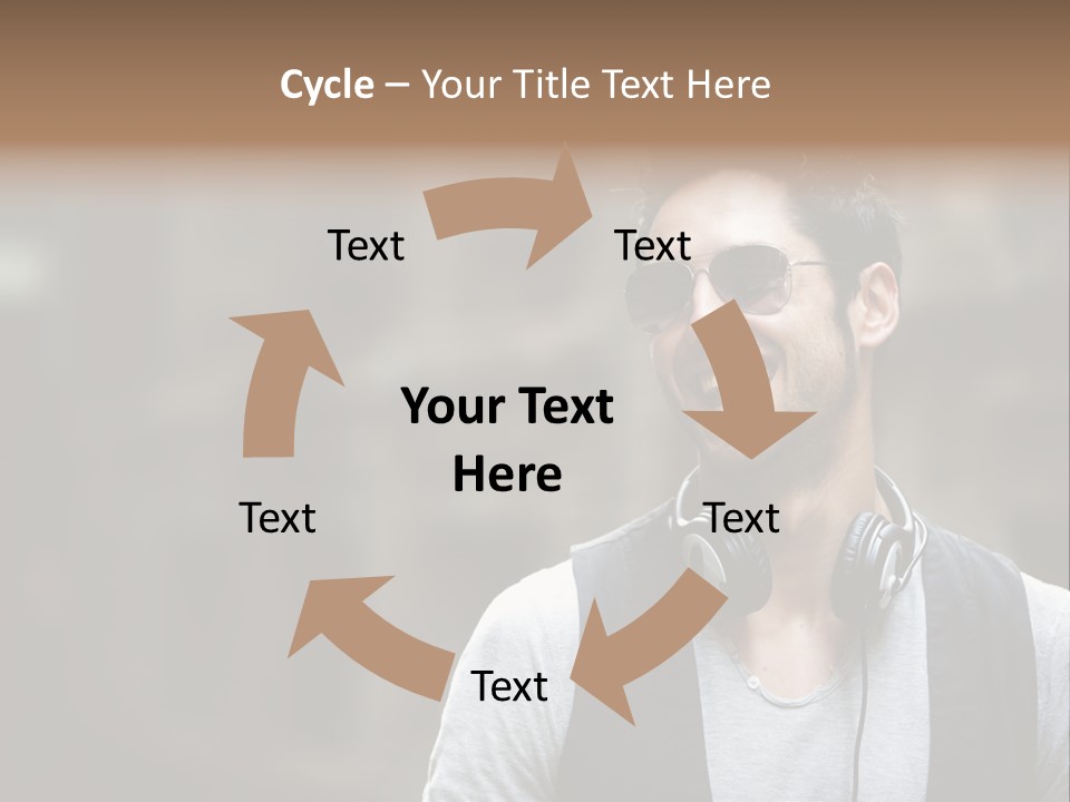 Old Friend Human PowerPoint Template