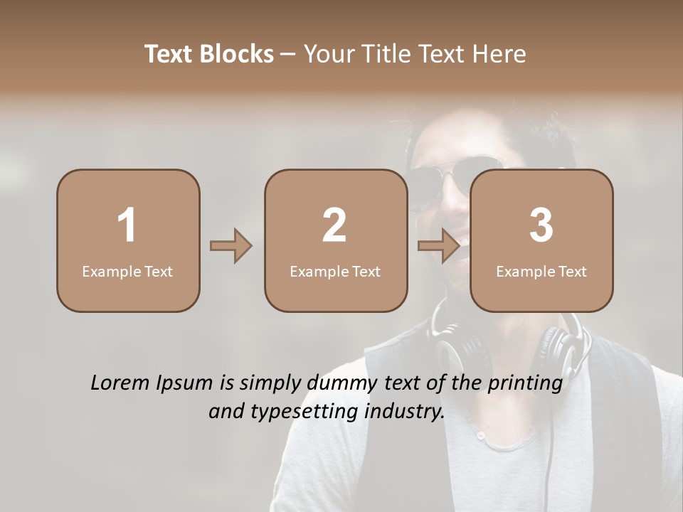 Old Friend Human PowerPoint Template