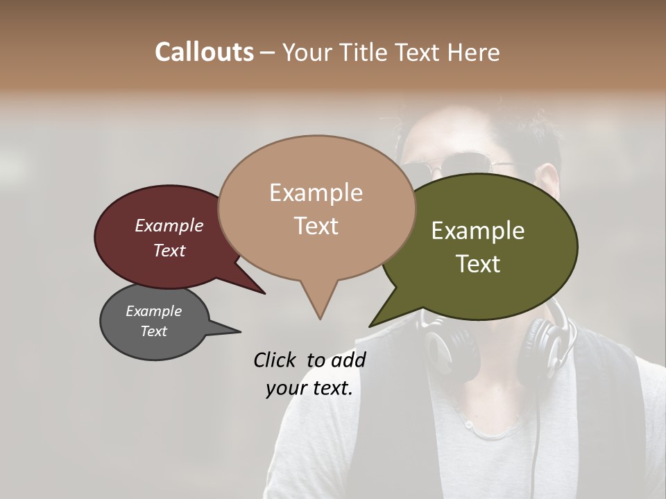 Old Friend Human PowerPoint Template