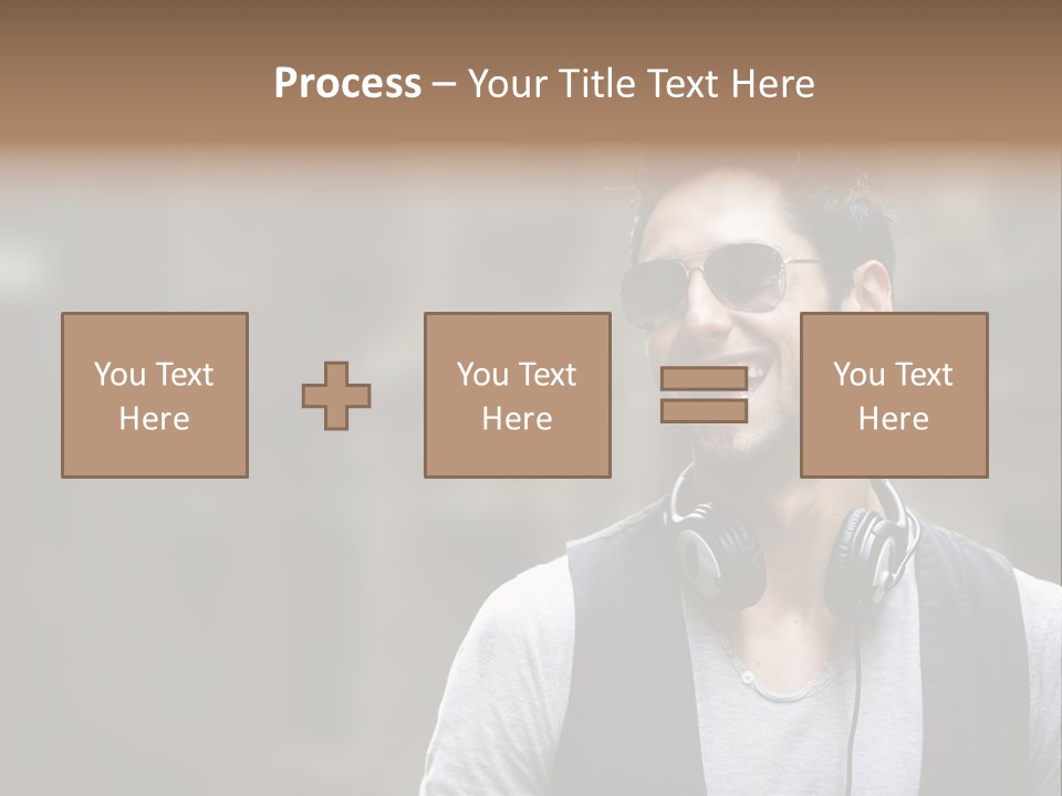 Old Friend Human PowerPoint Template