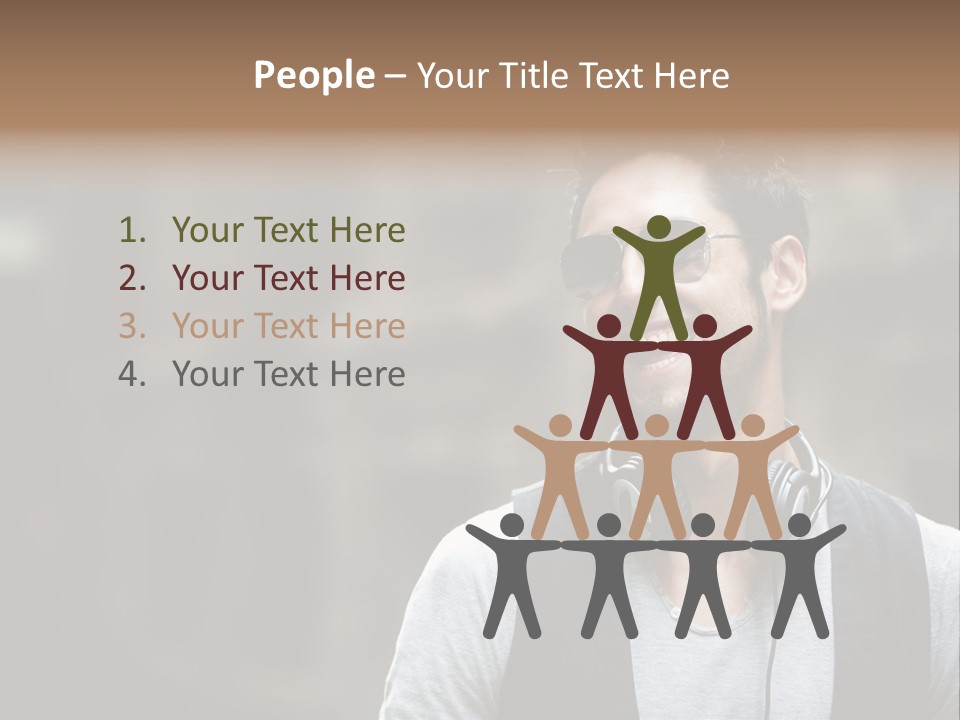 Old Friend Human PowerPoint Template