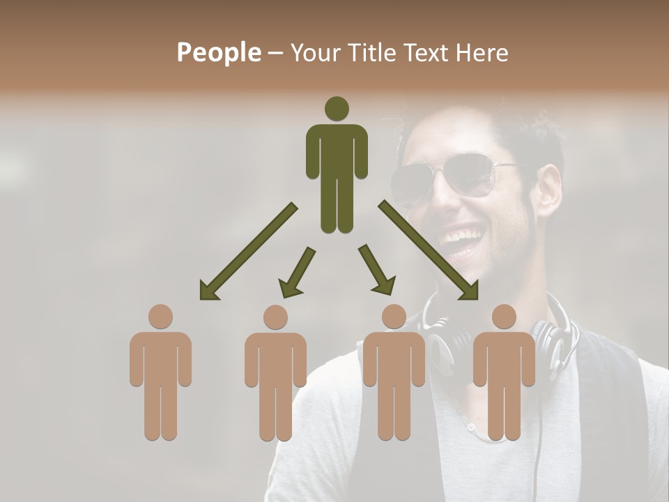 Old Friend Human PowerPoint Template