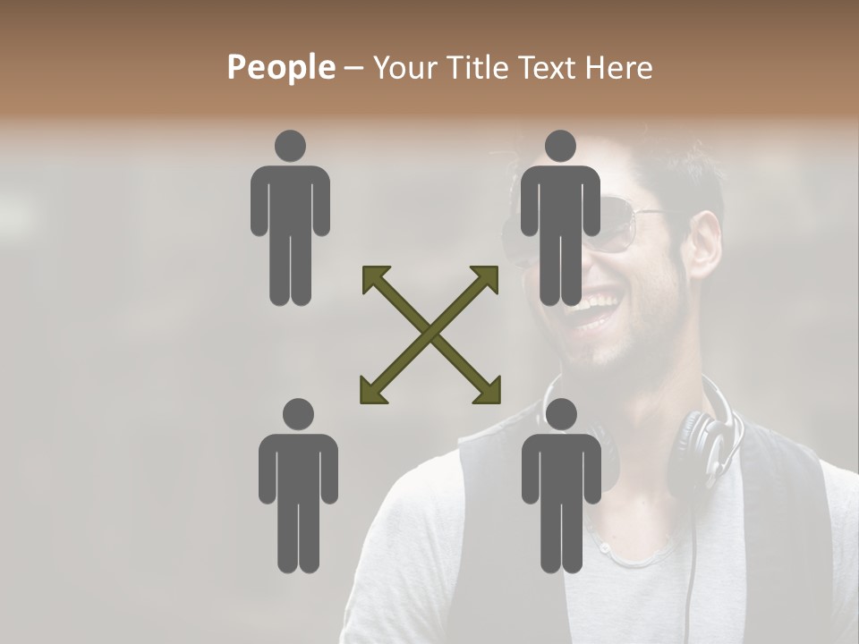 Old Friend Human PowerPoint Template