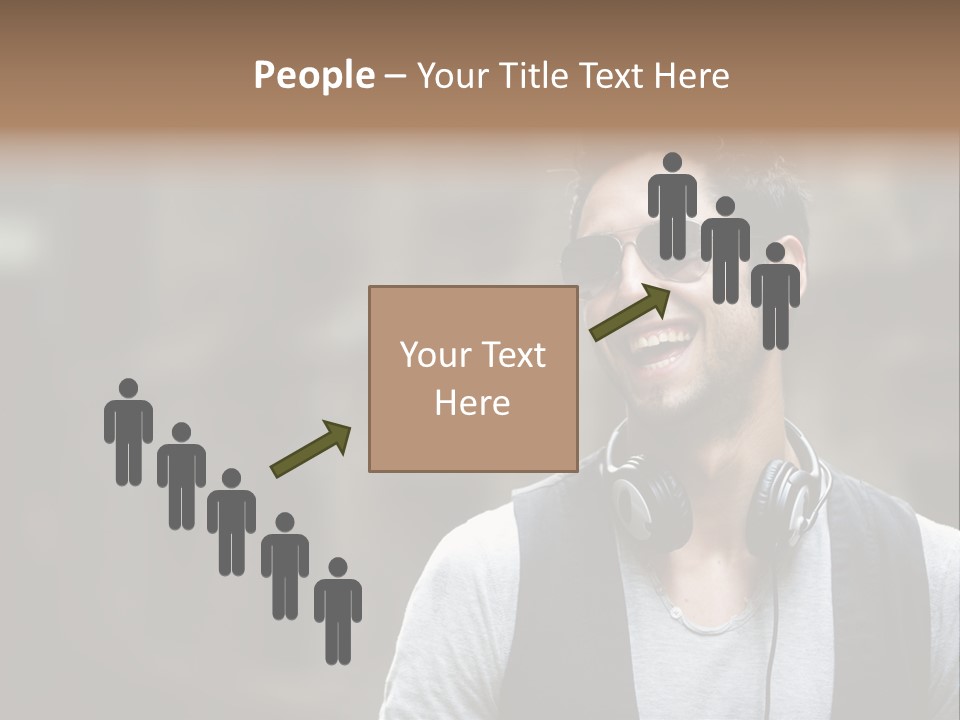 Old Friend Human PowerPoint Template
