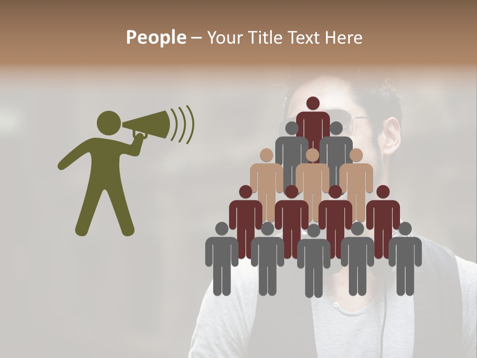 Old Friend Human PowerPoint Template