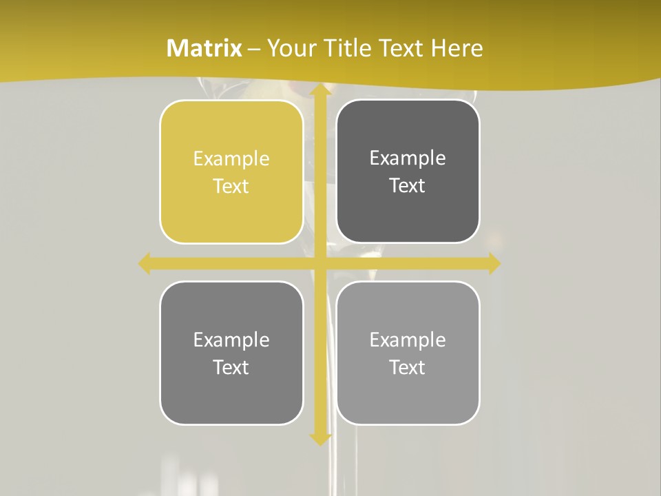 Martini Drop Liquor PowerPoint Template