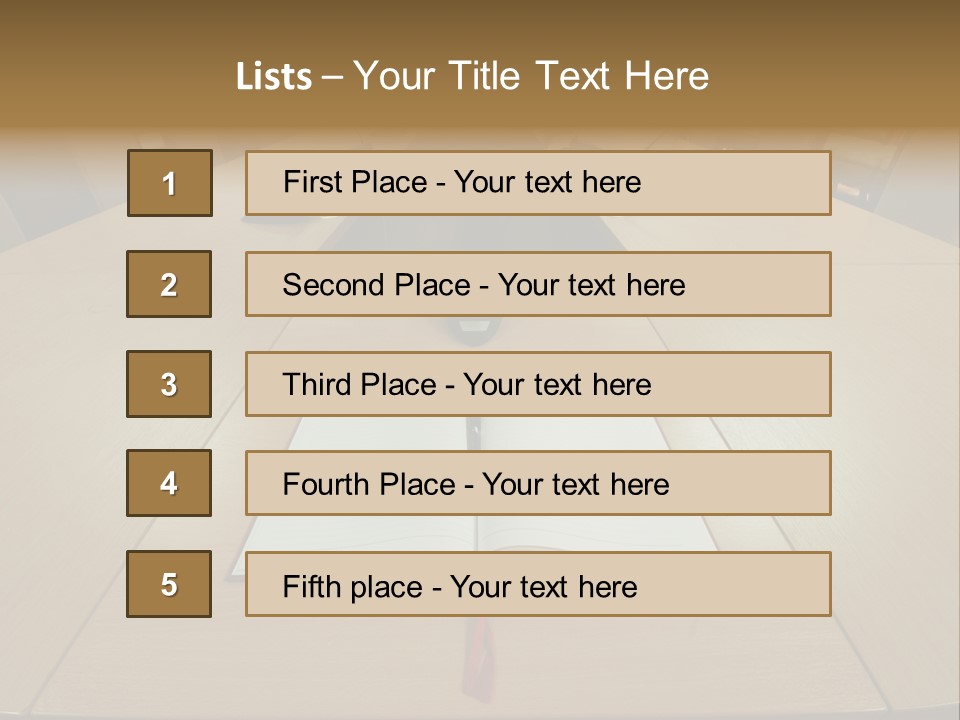 Book Leather Open PowerPoint Template