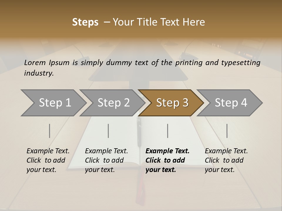 Book Leather Open PowerPoint Template