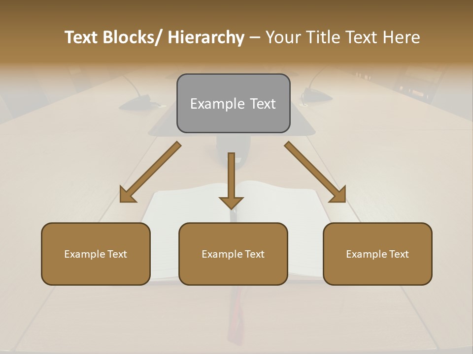 Book Leather Open PowerPoint Template