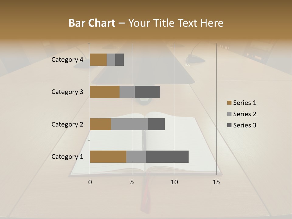 Book Leather Open PowerPoint Template