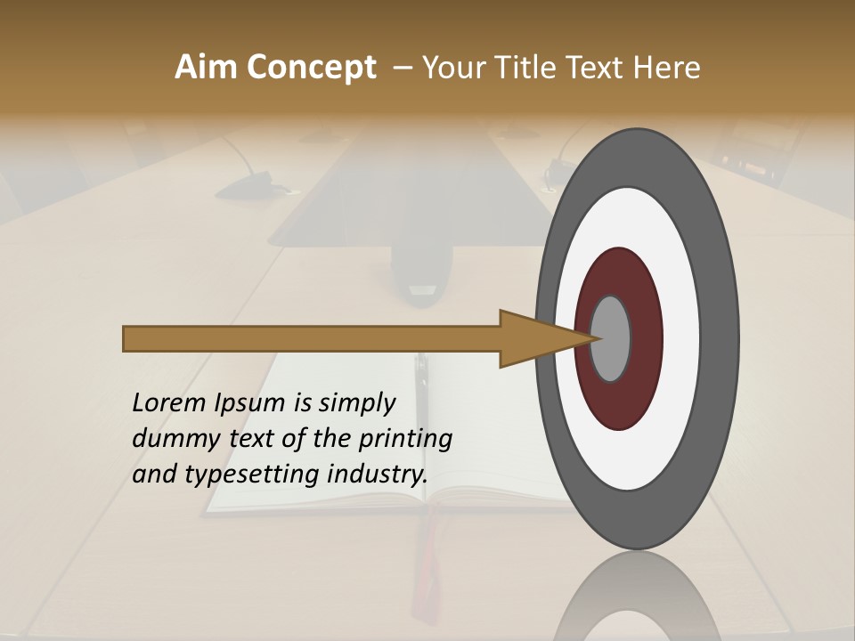 Book Leather Open PowerPoint Template