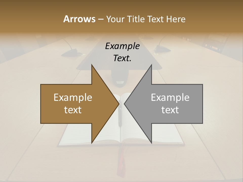 Book Leather Open PowerPoint Template