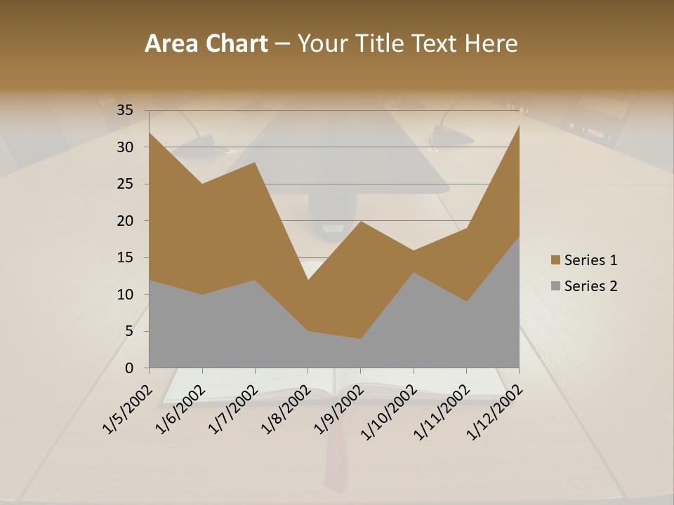 Book Leather Open PowerPoint Template