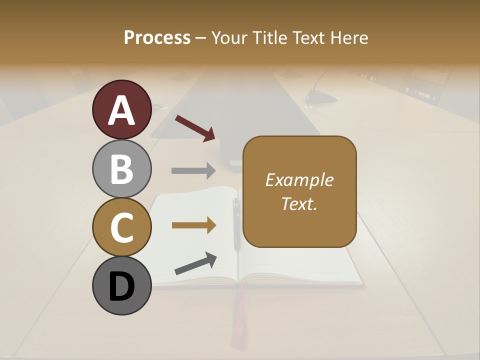 Book Leather Open PowerPoint Template