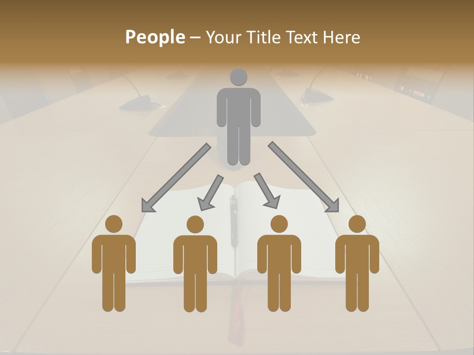 Book Leather Open PowerPoint Template