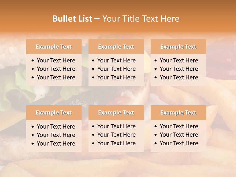 Fast Bun Tasty PowerPoint Template