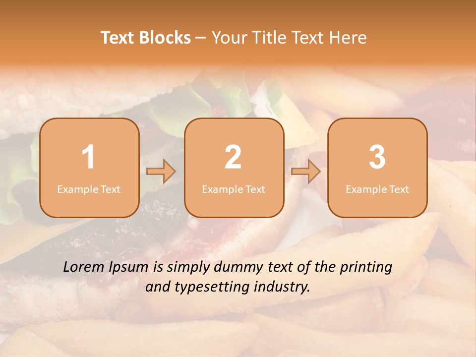Fast Bun Tasty PowerPoint Template