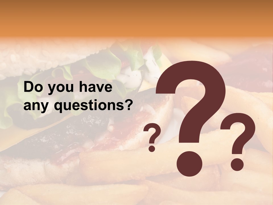 Fast Bun Tasty PowerPoint Template