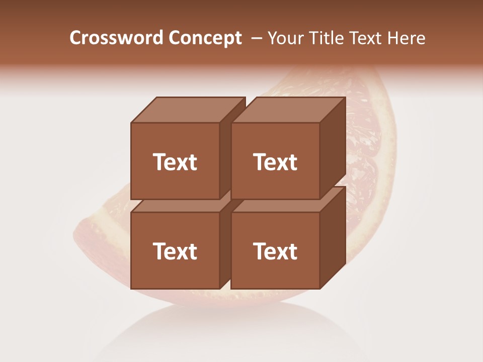 Citrus Succulent Exotic PowerPoint Template