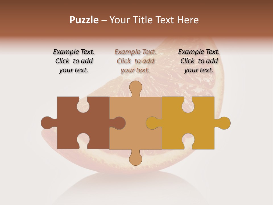 Citrus Succulent Exotic PowerPoint Template